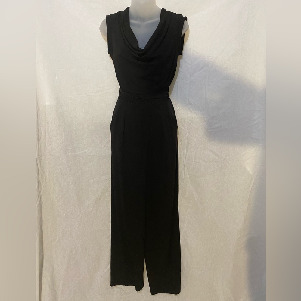 New York & Company, X-Small, Black Jumpsuit